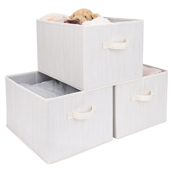 Breakwater Bay Fabric Storage Bin Set Wayfair